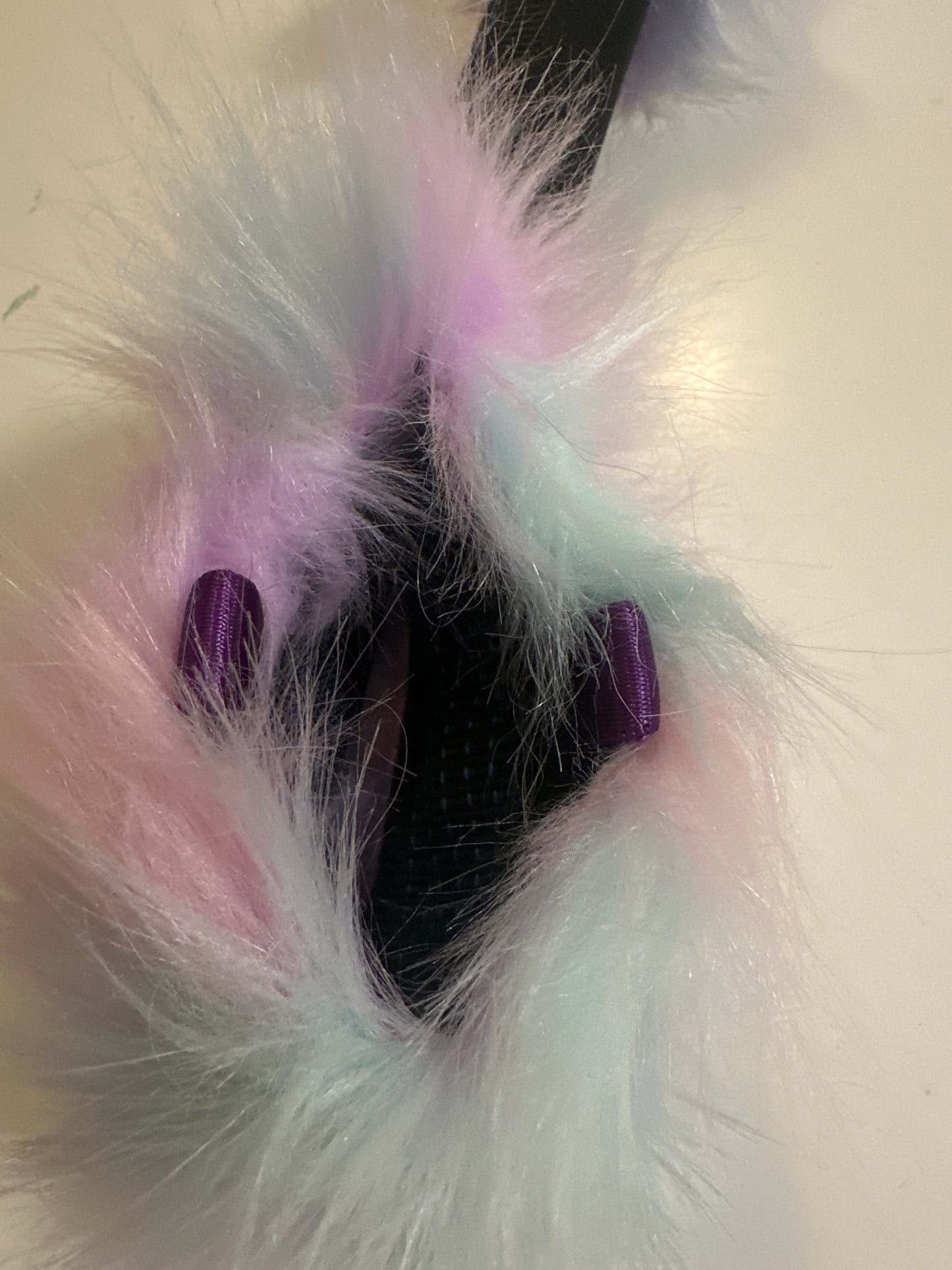 Doggie-zen Bungee Squeaker Tube Crinkle Treat Tug large