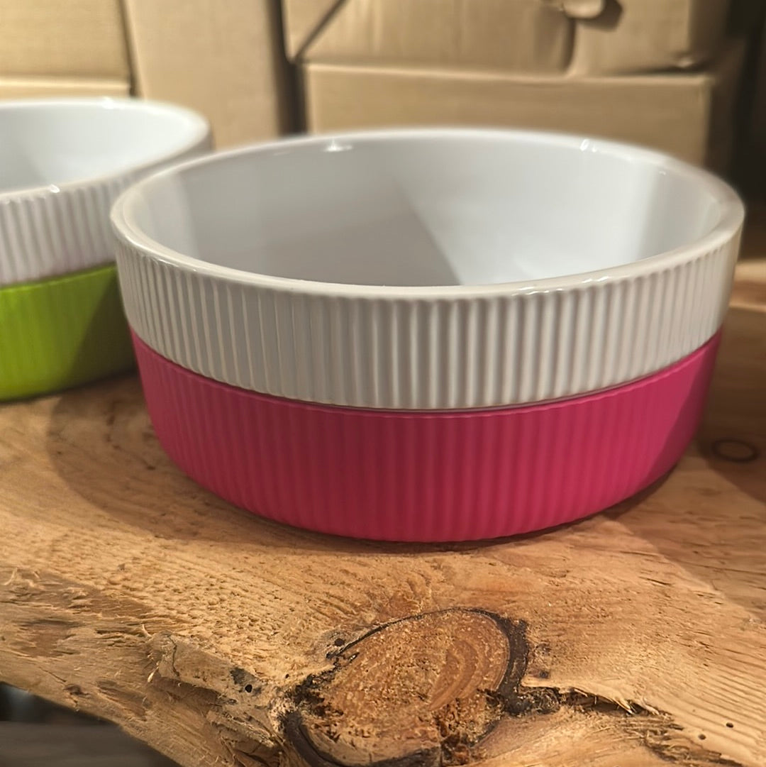 Skål keramik/soft silikone