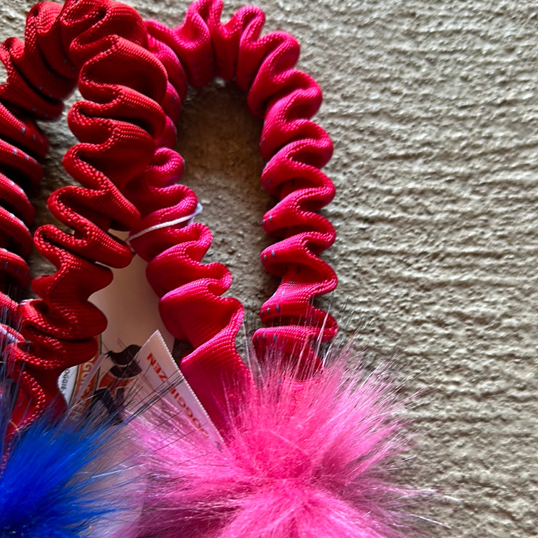 Doggie-zen Bungee Faux fur Kong tennis
