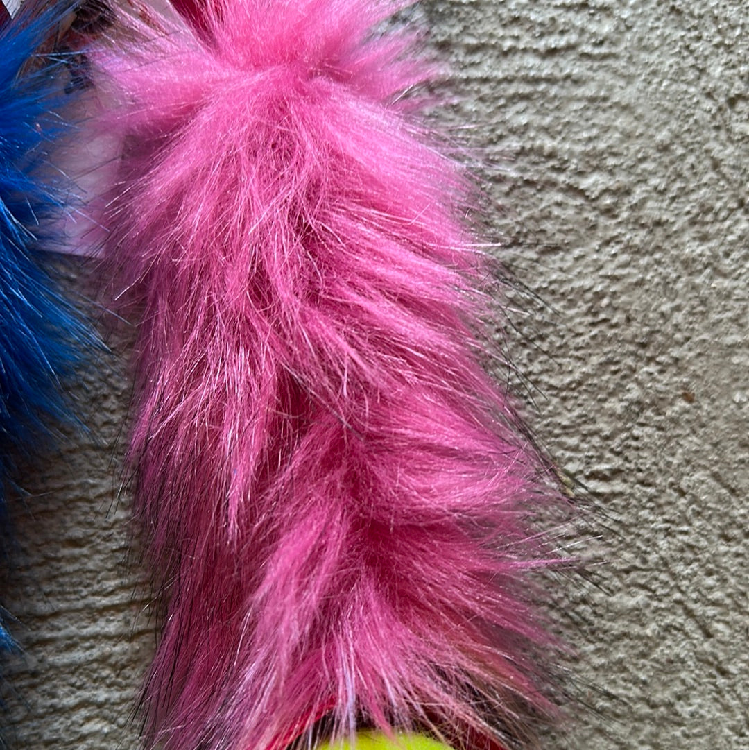 Doggie-zen Bungee Faux fur Kong tennis
