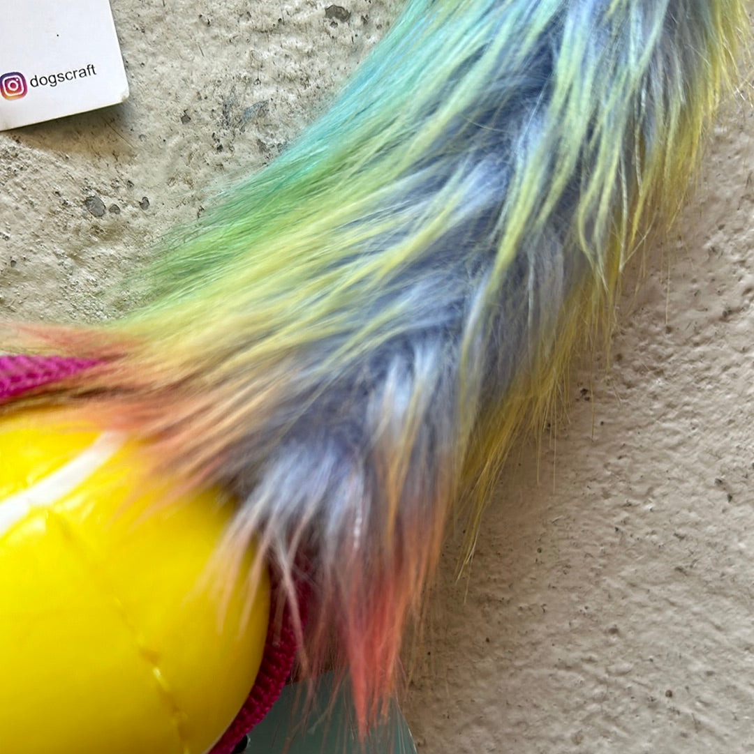 Dogs Craft Faux fur tennis