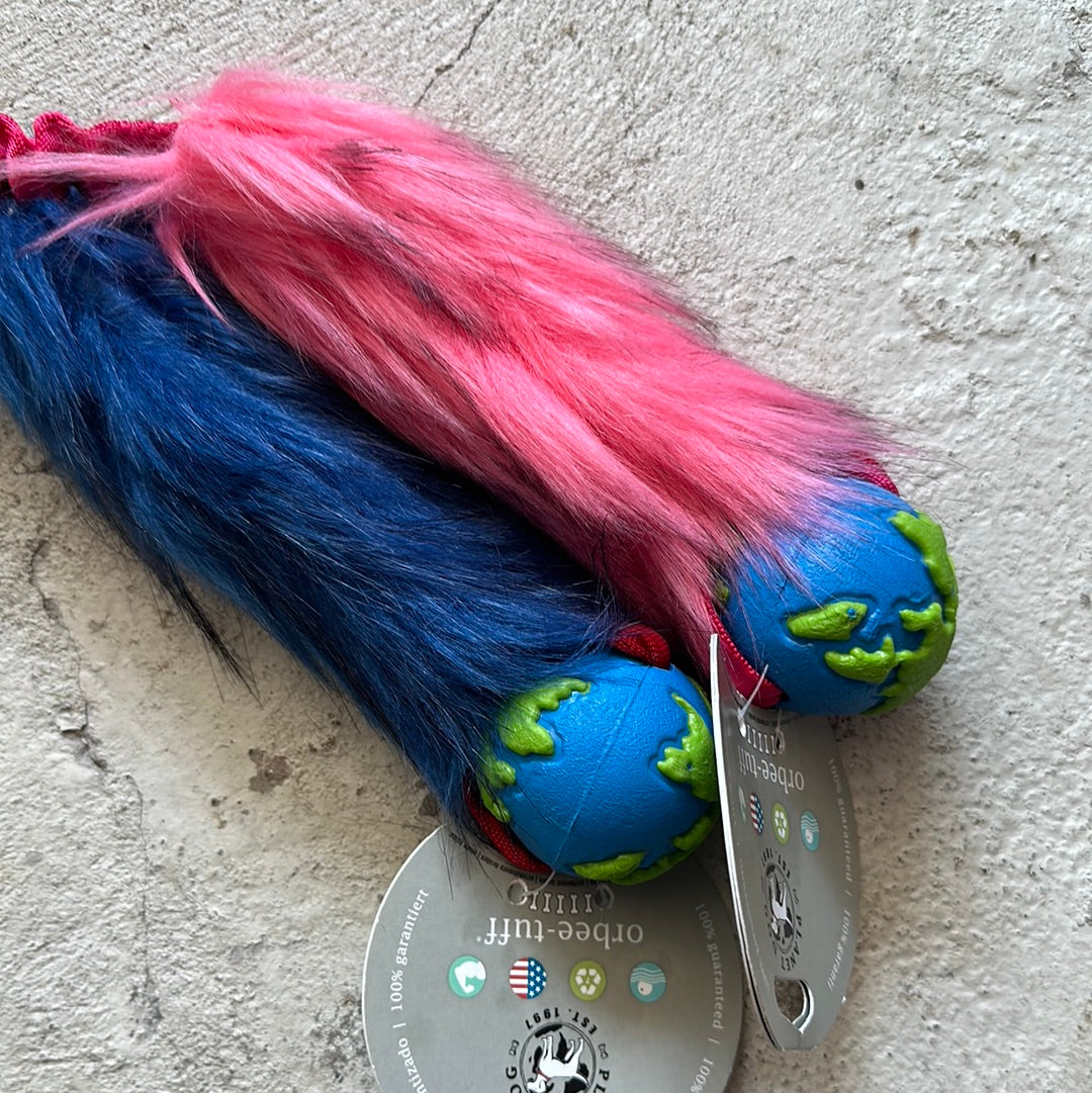 Doggie-zen Elastisk fuskpälskampis med Orbee Tuff Planet Ball